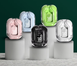 Wireless Bluetooth transparent headphones