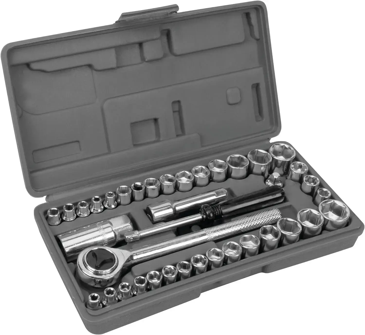 Ratchet socket 40 piece set