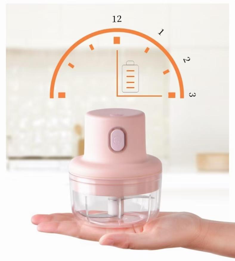 Electric garlic puree machine