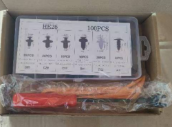 Car Fastener Box Set 100pcs