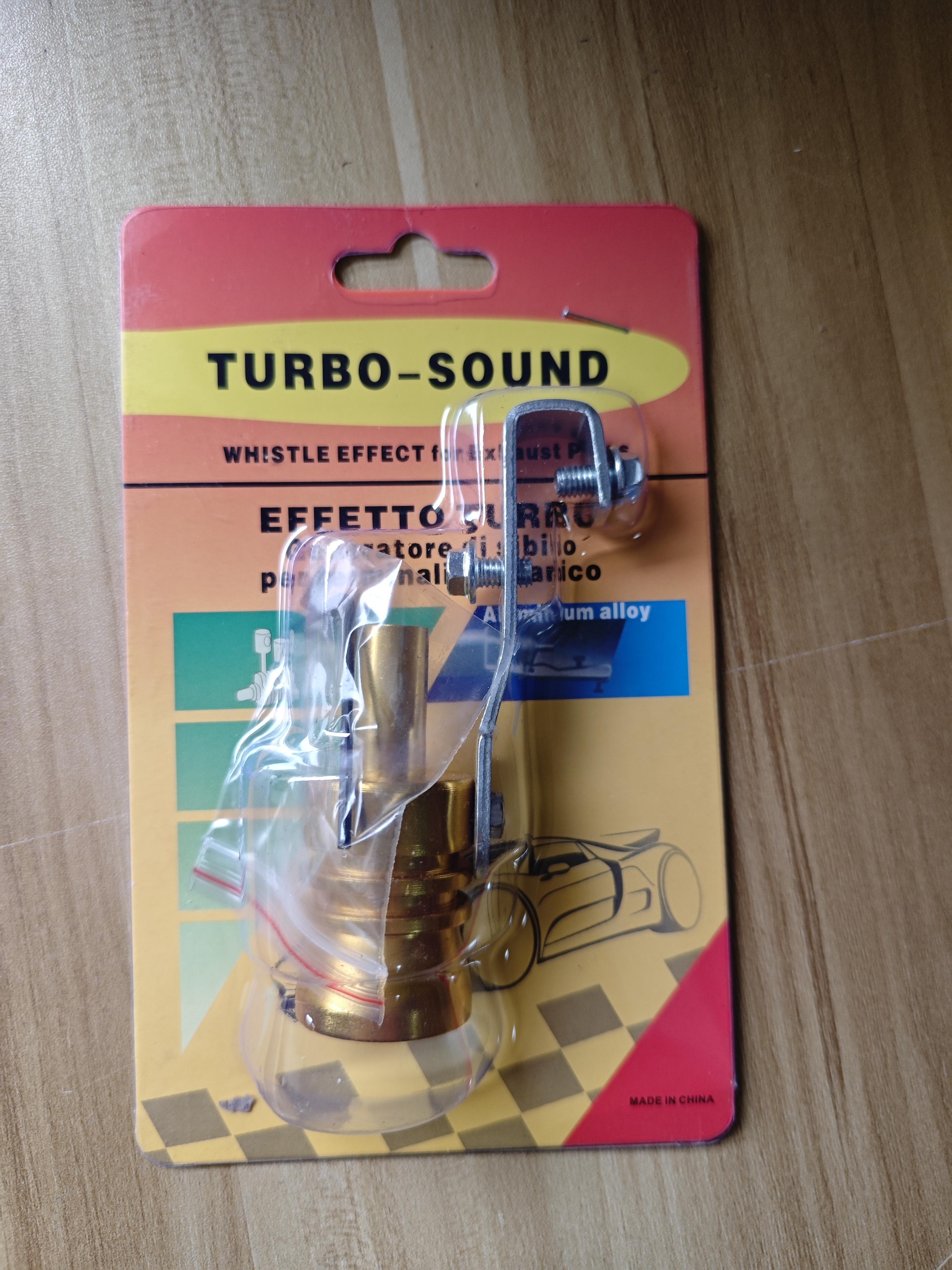Exhaust Sounder-Gold