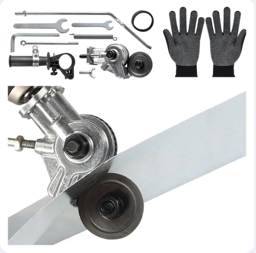 Electric drill shears