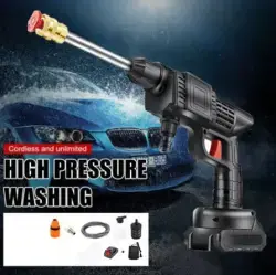 Household rechargeable car washing machine