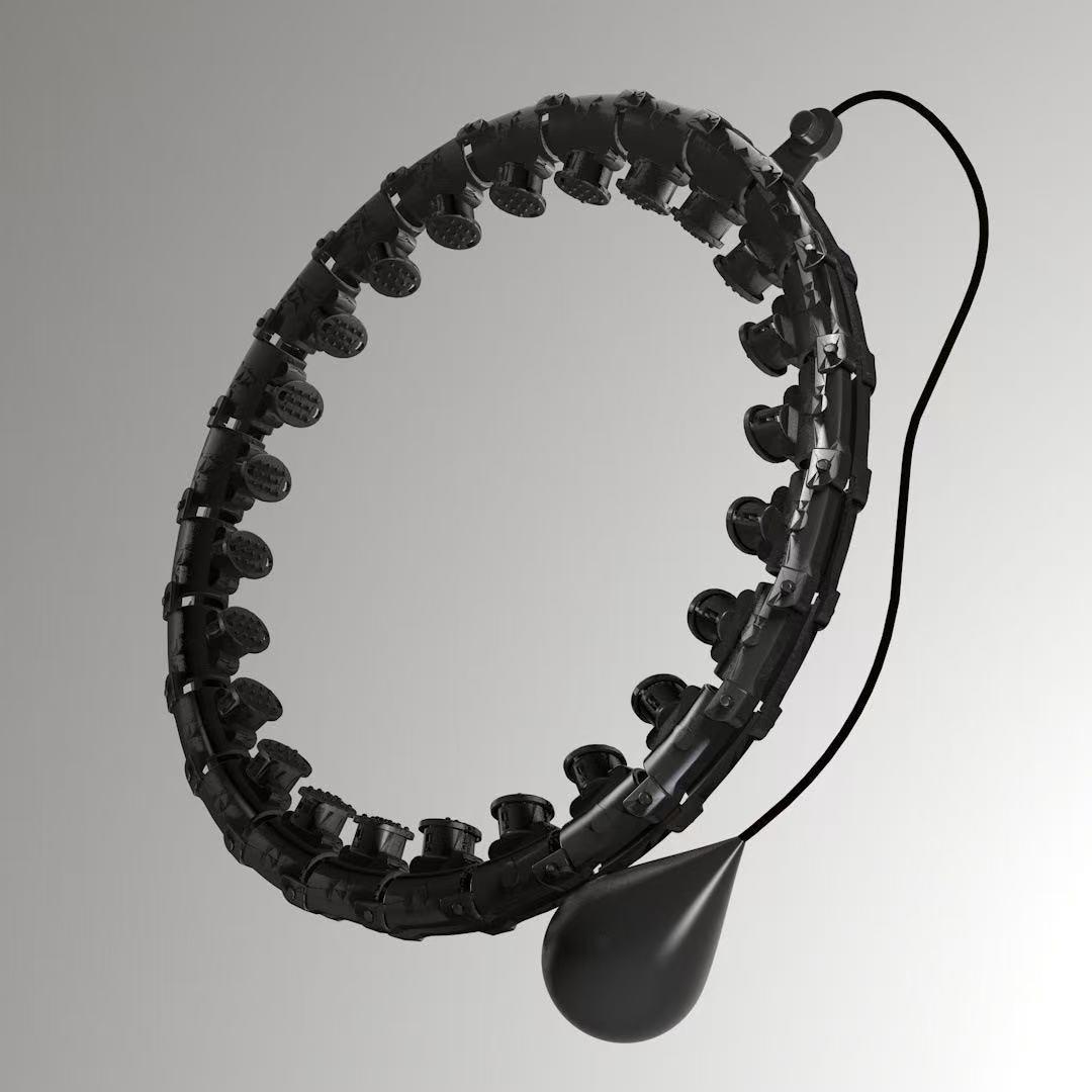 Smart hula hoop-black