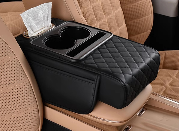 Car armrest box heightening pad