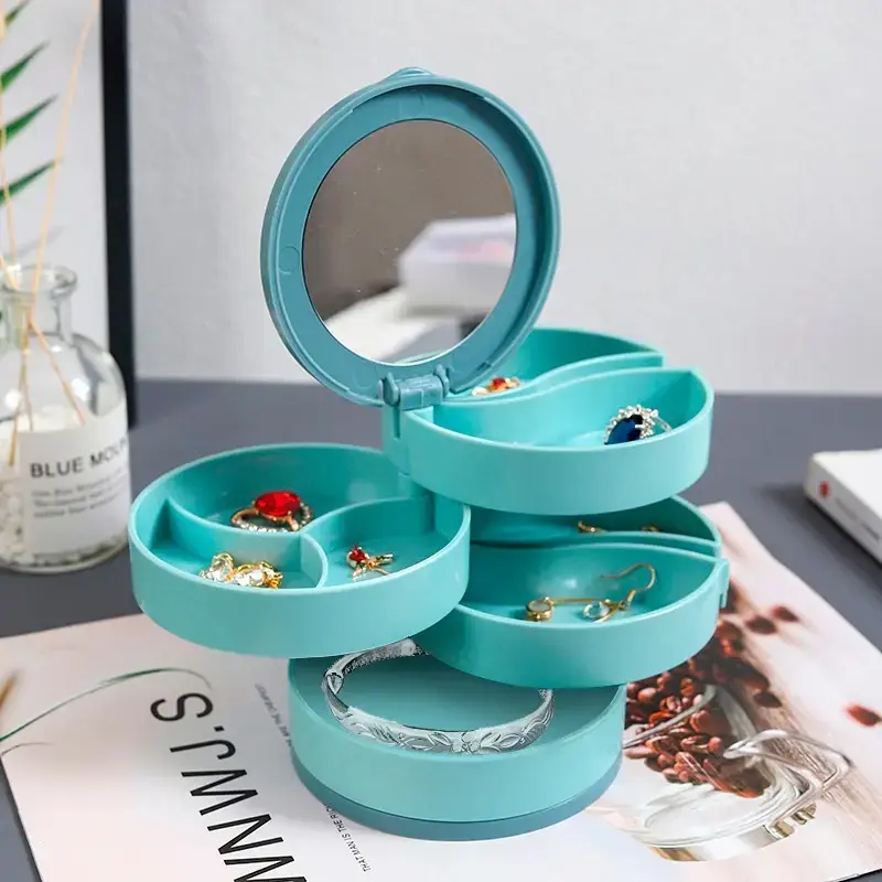 Rotate the multilayer jewelry box