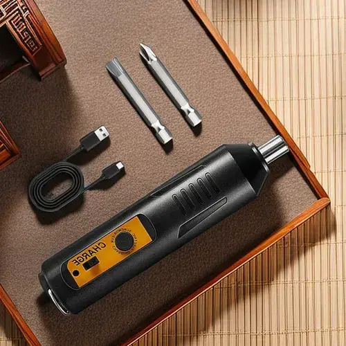 Portable electric screwdriver