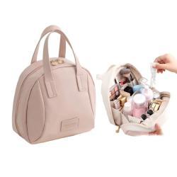 Multilayer shell makeup bag