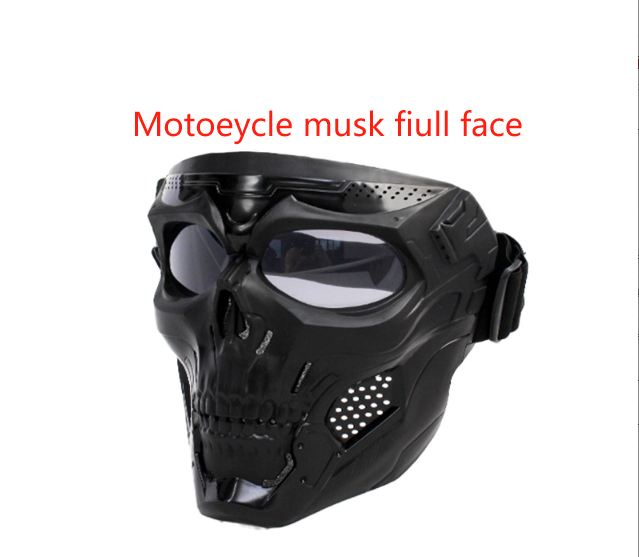 Motorcycle musk full face