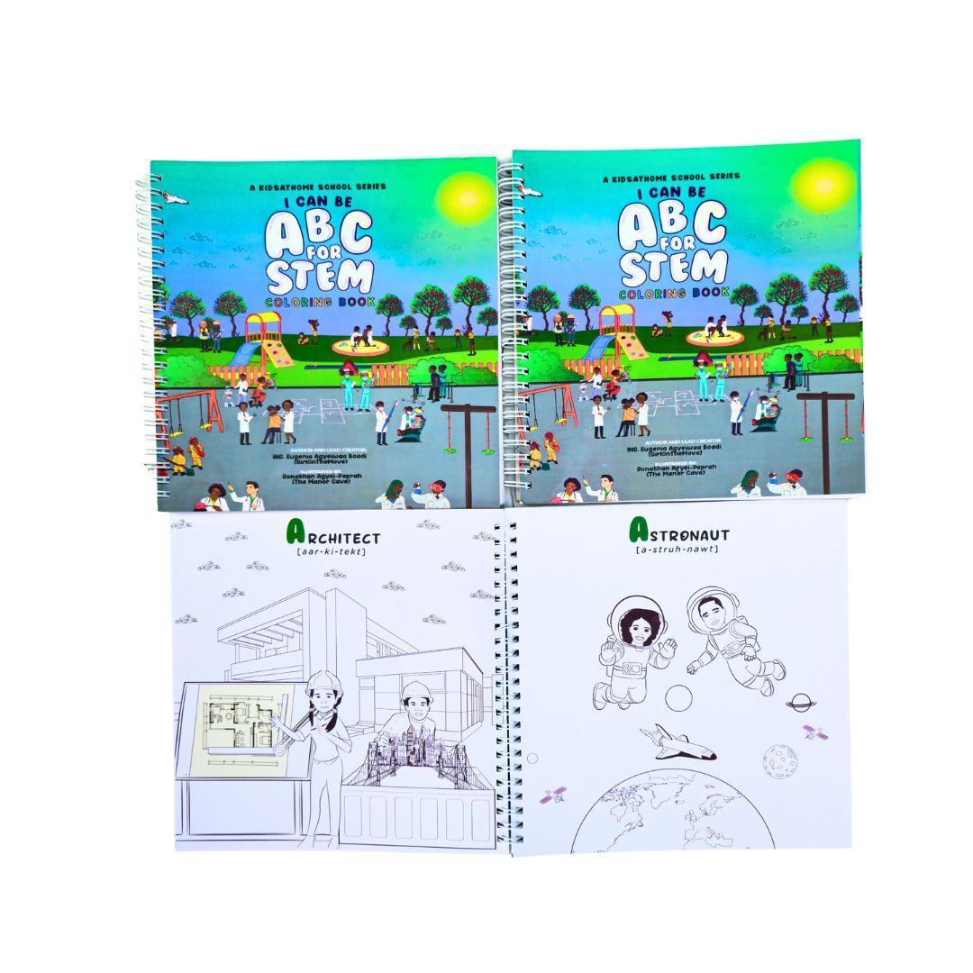 I Can Be ABC for STEM ⁠Coloring book (Paperbook)