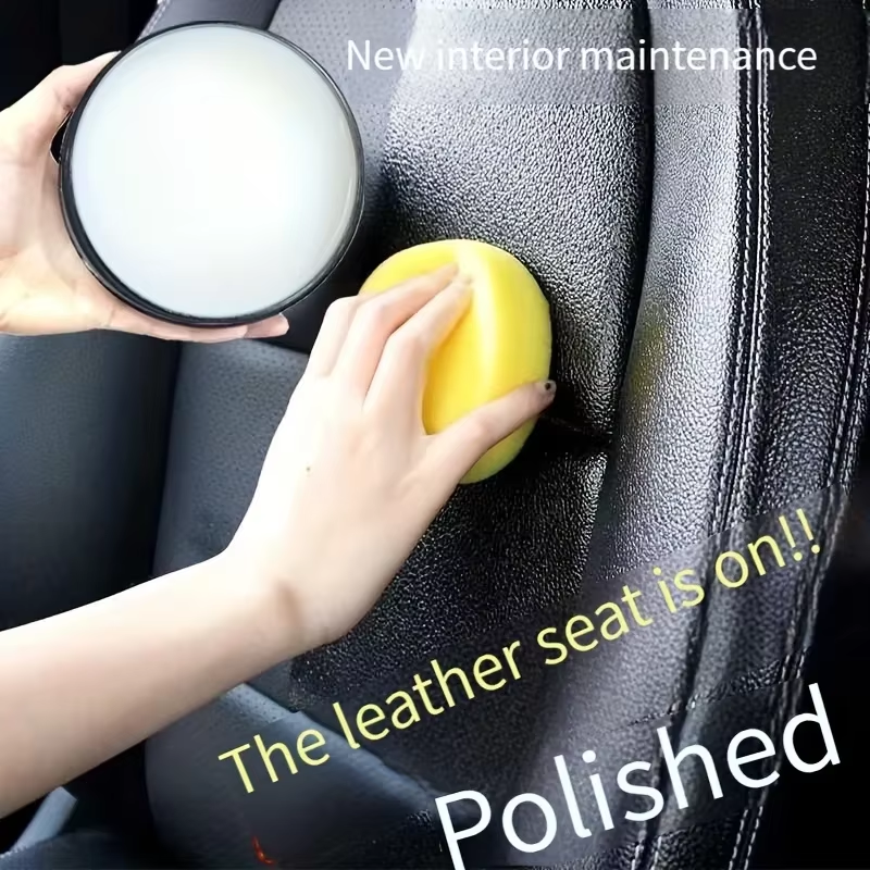 Leather goods care cream