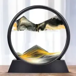 3D sand painting