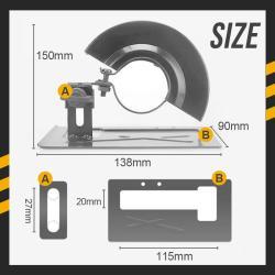 Cutting Holder For Angle Grinder