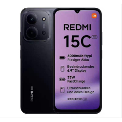 New Smartphone for Redmi 15C-Black