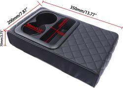 Multifunctional car armrest cushion