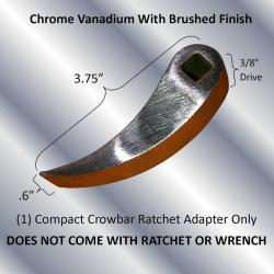 Crowbar adapter head