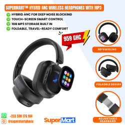 Hybrid ANC Wireless Headphones with MP3